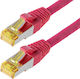 Telegärtner S/FTP Cat.6a Ethernet Network Cable 7.5m Purple 1pcs