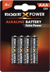 Rexer AAA 1.5V 4τμχ 402112 Rexer AAA 1.5V 4τμχ 402112