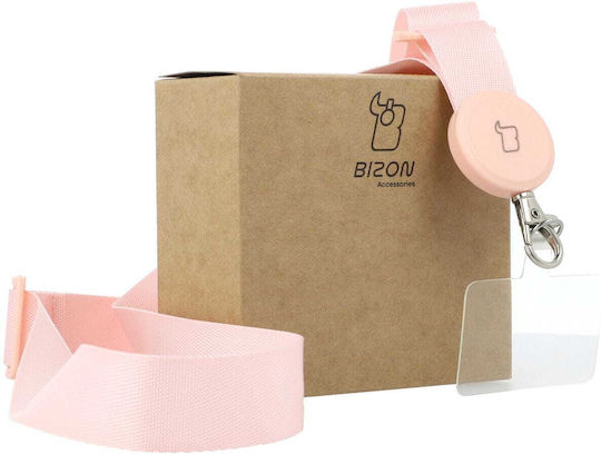 Bizon Accessories Phone Strap Leash Dragonfly Pink