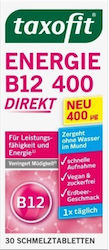 Taxofit Energie B12 Vitamin 400mcg Erdbeere 30 Tabletten