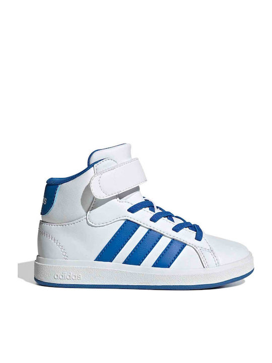adidas Grand Court Kids Sneakers High With Hoop...