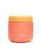Zingies Gaia Δοχείο Φαγητού Inox Θερμός Πορτοκαλί 350ml