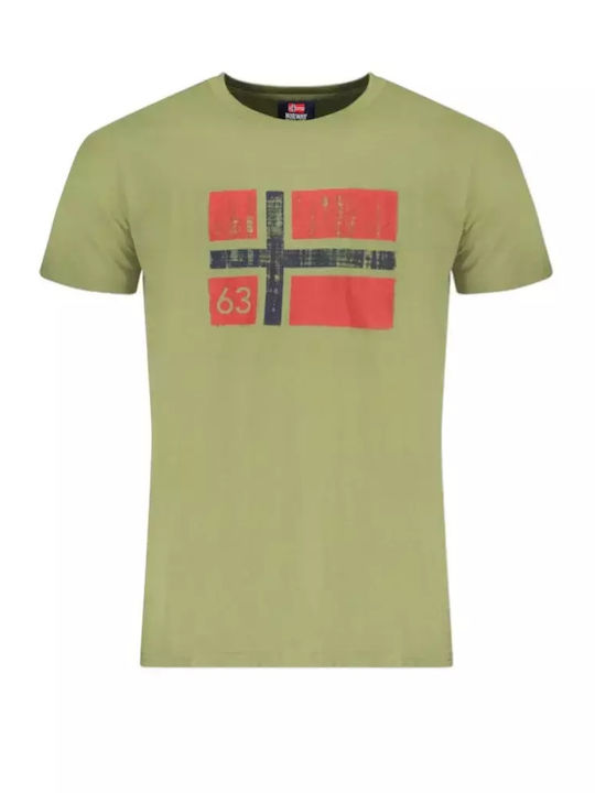 Norway Nautical School T-Shirt Green