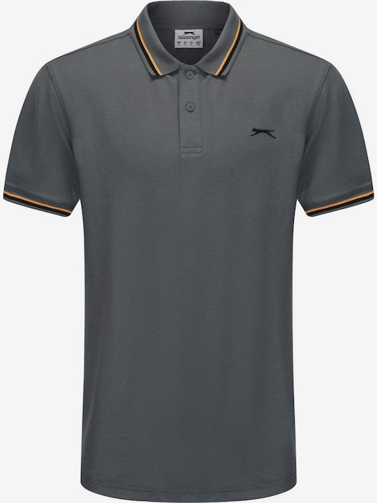 Slazenger Polo Μπλούζα Κοντομάνικη Γκρι