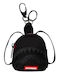 Sprayground Printed Zipper Shark Keychain