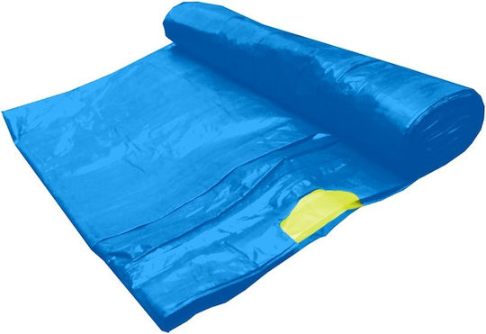 Trash Bags with Drawstring 75x54cm 10pcs Blue