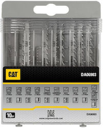 CAT 02-3442 Λάμες για Μέταλλο και Ξύλο 10τμχ