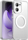 Techsuit Back Cover Silicon Alb (Oppo Reno13 F / FS)