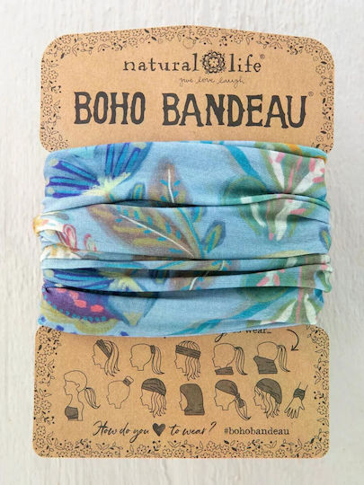 Panglică Boho Natural Life Mndl Folk Garden 73829
