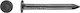 Lux Nägel 0 Φ1,6x16mm Schwarze 200 Stück