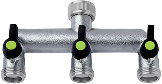 Dozator De Apă Distribuitor Cu 3 Ieșiri Cu Comutator 3 4-3 4-3 4 Colortap 468