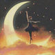 Diamond Mosaic Moon Princess 40x40