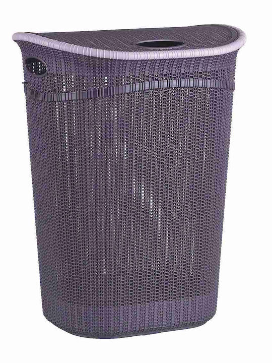 Plast Art LA-150-MARO Coș De Rufe Din Plastic 52lt Maro