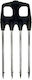 Four Prongs Plastic Base Stainless Steel Tixi