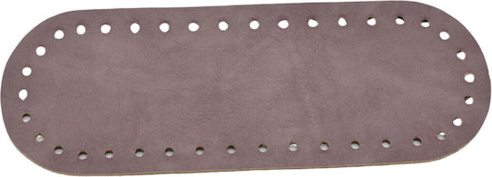 Vintage Lila Ovaler Boden 21x8cm