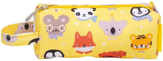 A Little Lovely Company Pencil Case Animal Friends