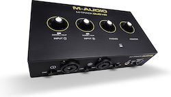 M-Audio M-Track Duo MI/EM/000088 Mit USB Computeranschluss M-Audio M-Track Duo MI/EM/000088 Mit USB Computeranschluss