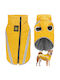 Yellow Fleece / Waterproof / Windproof Dog Coat XXLarge