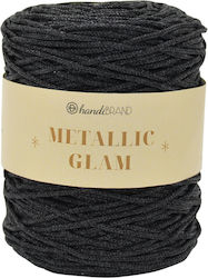 Glam Metallic Strickgarn 200g Polyester Metalli...