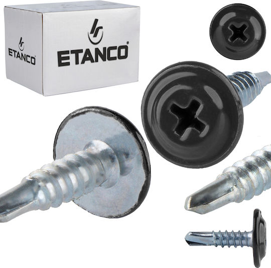 Etanco Sheet Metal Screw Galvanized with Diameter M4.2 and Length 16mm 250pcs