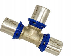 Pex Tee 16x20x16 Crimp Radopress Pipe Life