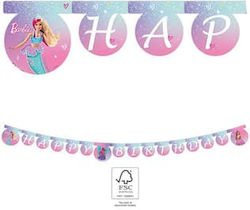 Barbie "happy Birthday" Birthday Garland 200cm Barbie "happy Birthday" Birthday Garland 200cm