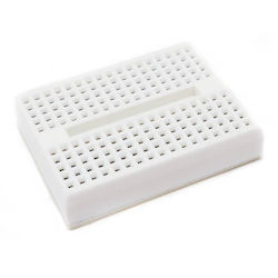 mini 170 Tie Point WHITE Breadboard 45x34.5mm