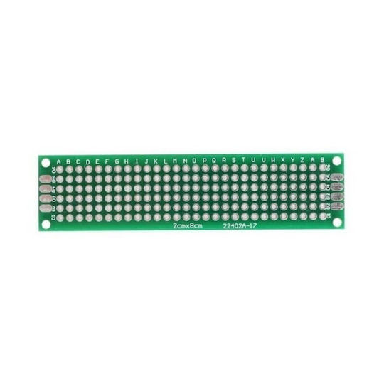 Placă de încercare Perforat / Cu două fețe 20x80mm (OEM682)