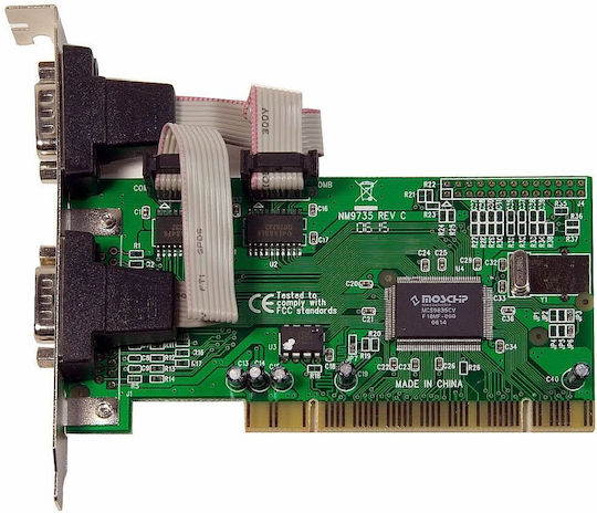 PCI Card in RS232 DB9 Serial Port