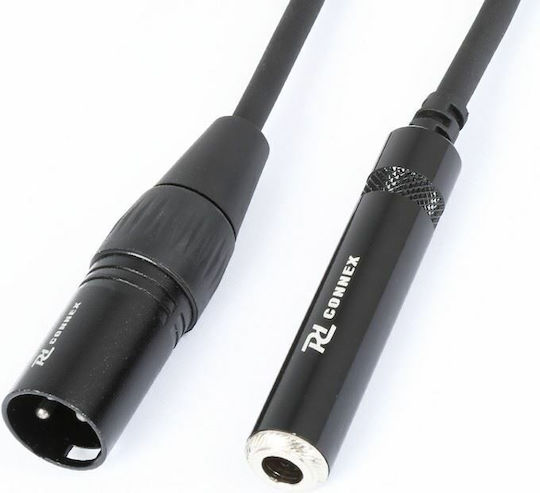 Power Dynamics XLR male to 6.3mm female 0.15m Cable (CALIN395)