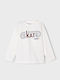 Kids' Shirt Long Sleeve Blue Skate