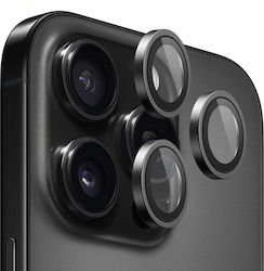 Blueo Protecție Cameră Cadru metalic Black pentru iPhone 16e Blueo Protecție Cameră Cadru metalic Black pentru iPhone 16e