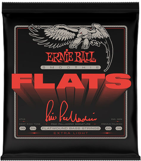 Ernie Ball Σετ Cobalt Χορδών 35 - 98" για Μπάσο Extra Light