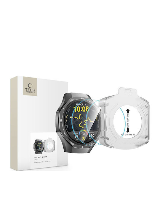 Tech-Protect Tempered Glass για το Huawei Watch GT 5 Pro 46 mm 2τμχ