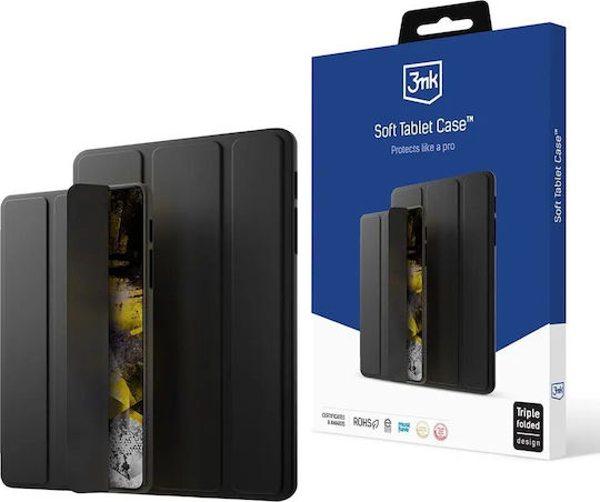 3MK Soft Flip Cover Ανθεκτική Μαύρη (Apple iPad Mini 6)