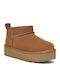 Classic Ultra Mini Suede Παιδικά Μποτάκια Καφέ