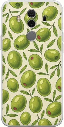 Olive Vibes Huawei Mate 10 Pro Flexible TPU Durchsichtige Silikonhülle