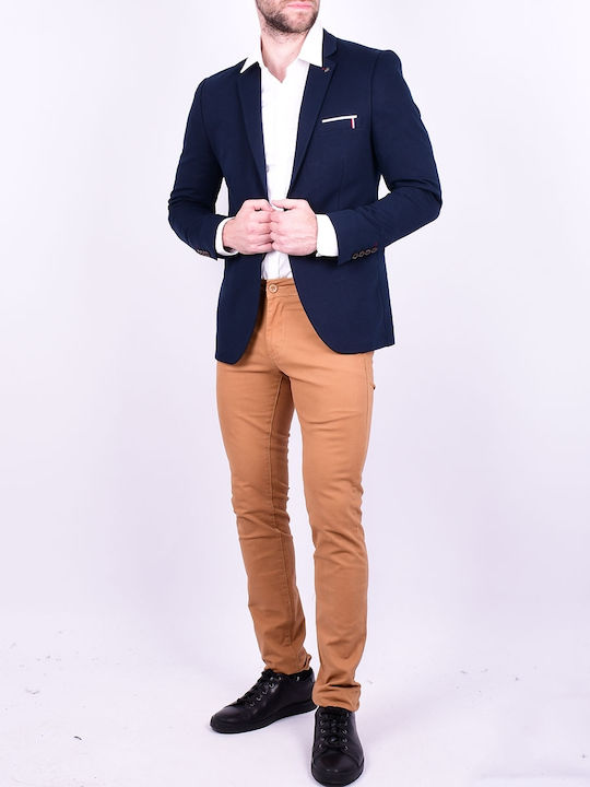 Leeyo Jeans Παντελόνι Chino Camel