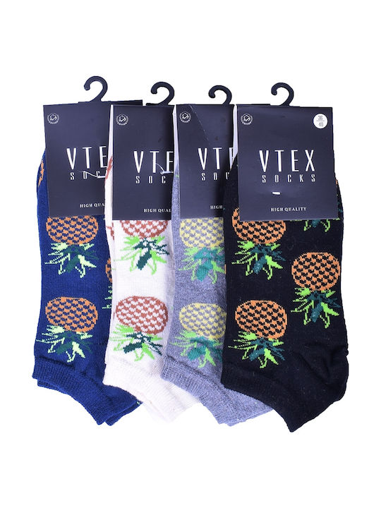 Vtex Socks Vtex Men's Socks MULTICOLOUR 4Pack
