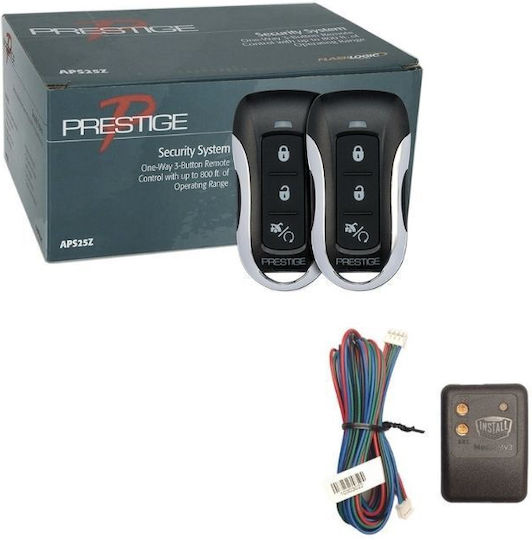 Voxx Prestige Aps25z Autoalarmanlage 1 Weg Omgometrisches Mv3 Zweizonen-Set