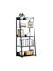 Bibliothek Schwarz 60x30x120cm
