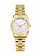 Lee Cooper Crystals Women's Watch with Gold Metal Bracelet