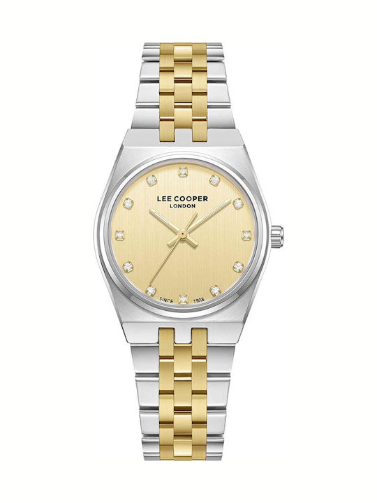 Lee Cooper Crystals Watch with Battery Mechanism