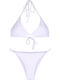 Set Bikini Dreieck Weiß