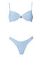 Bikini Set with Light Padding Brazil Light Blue