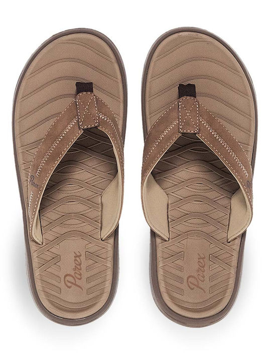 Parex Ανδρικά Flip Flops Καφέ