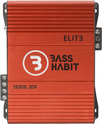 Bass Habit Ενισχυτής Αυτοκινήτου 2 Καναλιών (Κλάση D)