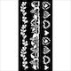 Thick Stencil Stamperia 12x25cm Owl's House 3 G...