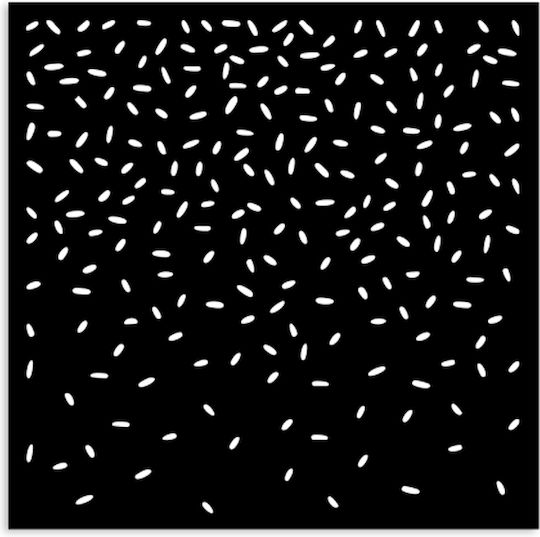 Thick Stencil Stamperia 12x12cm Candy Christmas Sugar Powder