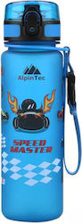 AlpinPro Πλαστικό Παιδικό Παγούρι Μπλε 500ml